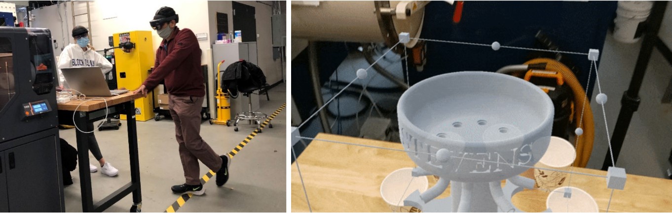 Interactive AR visualization