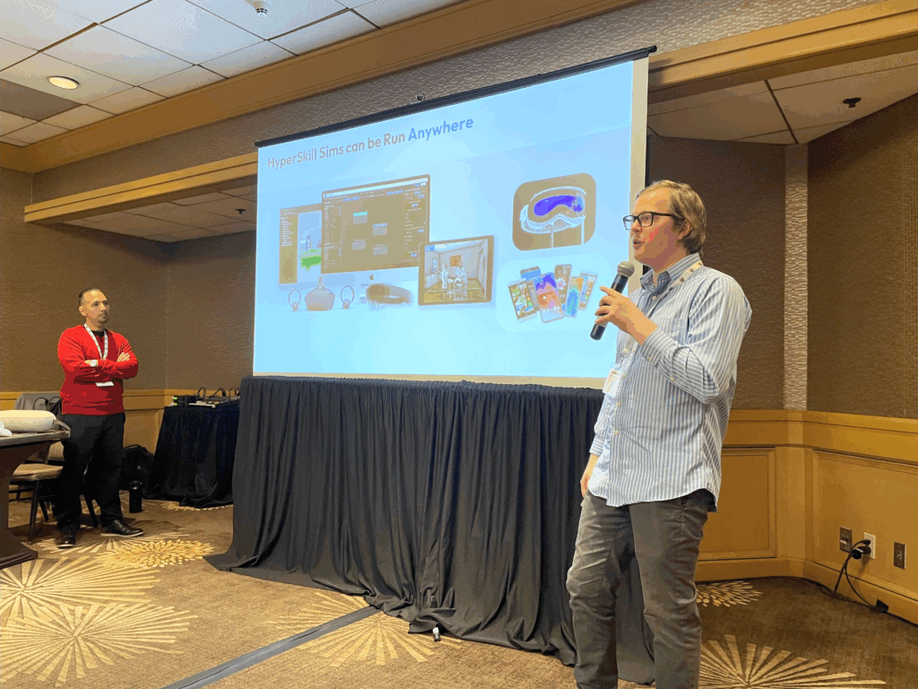 Chris Johnson presents at the 2025 CWA WORKCON in Costa Mesa, CA.